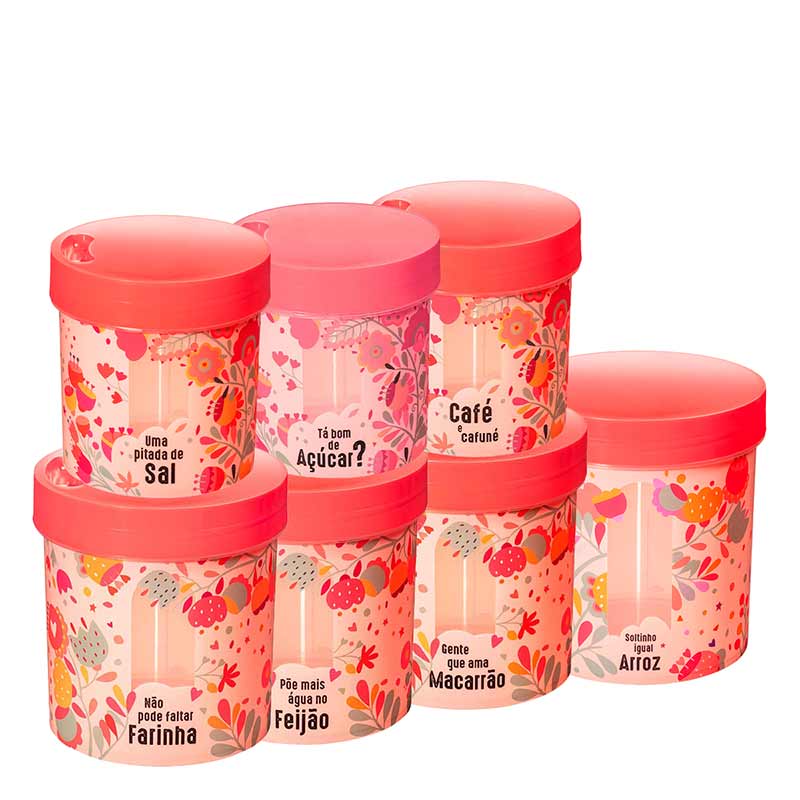 Kit 7 Potes